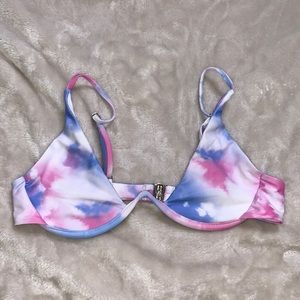 Tie dye bikini top